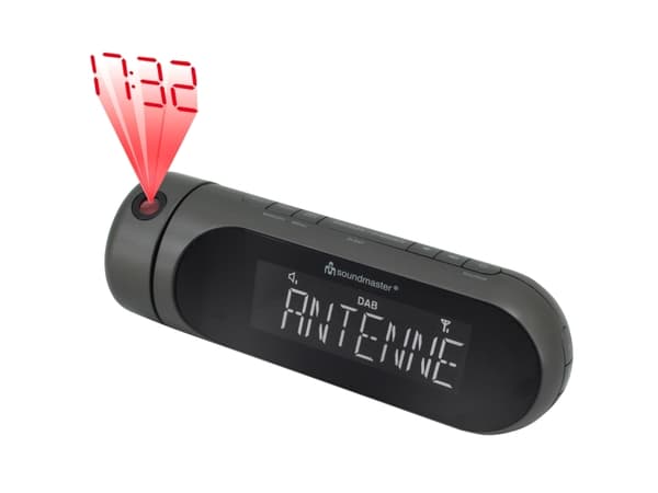 Soundmaster UR6700AN, Kello, DAB+, FM, LCD, Musta, Aika, Yksivärinen