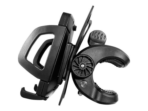DELTACO ARM-B100 - Sykkelholder for mobiltelefon - avtakbar, holder opptil 300g - svart