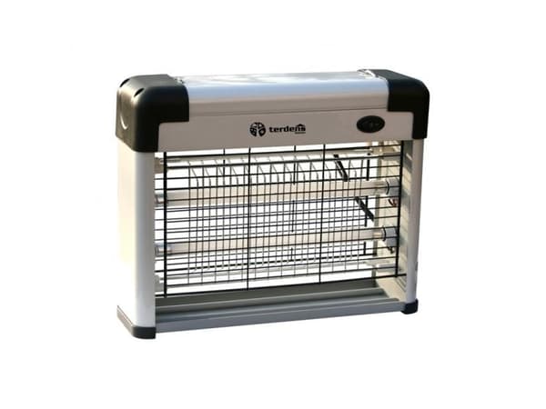 INSEKTSDREPPERLAMPE 230V 2 x 10W MED ELEKTRONISK STABILISATOR
