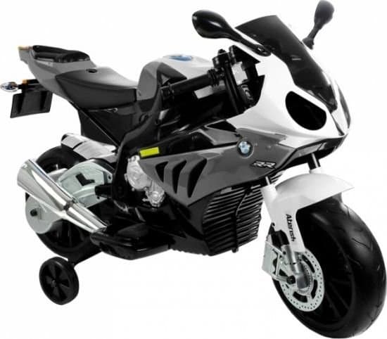 Lean Cars BMW S1000RR Lasten johdoton moottoripyörä, punainen