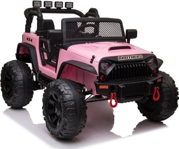 Lean Cars Jeep JC666 elbil för barn, vit