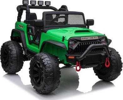 Lean Cars Jeep JC666 elbil för barn, vit