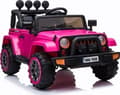 Miniatyrbilde 2 av 3: Lean Cars Enseters elbil for barn Jeep BRD-7588 4x4, rød