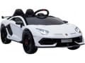 Miniatyrbild 1 av 5: Lean Cars Lamborghini Aventador svart Tvåsitsig elbil för barn