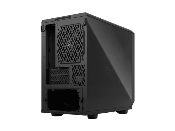 Fractal Design Meshify 2 Nano - Mini-ITX-tårn (herdet glass) - ingen strømforsyning (ATX) - svart TG mørk fargetone - USB/lyd - for Aspect 12 RGB PWM
