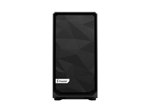 Fractal Design Meshify 2 Mini, PC, Musta, DTX, mikro ATX, Mini-DTX, Mini-ITX, Terästä, Karkaistu lasi, 16,7 cm, 33,1 cm