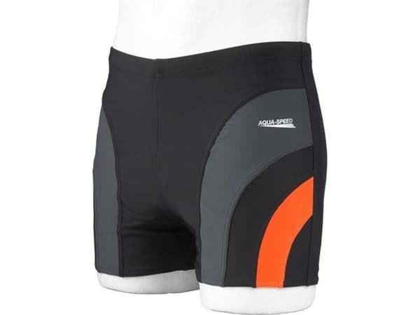 AQUA-SPEED SASHA SVØMMESHORT svart/grå/oransje 310 størrelse M /2402