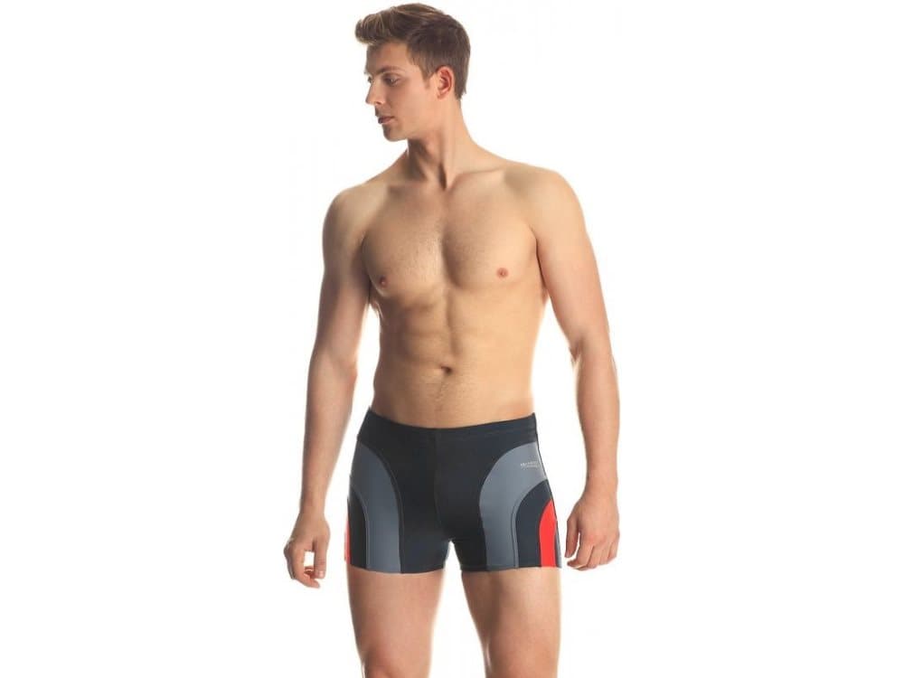 Aqua-Speed SASHA Swimming Shorts size 3XL/336 gray/light gray/red (44204)