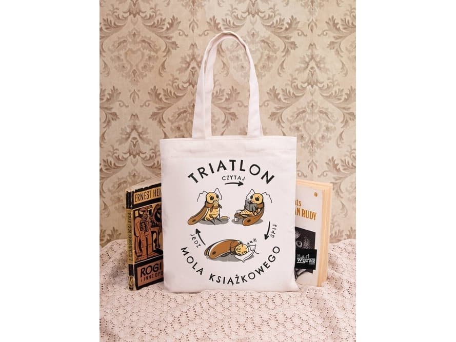 Small bookworm Triathlon bag