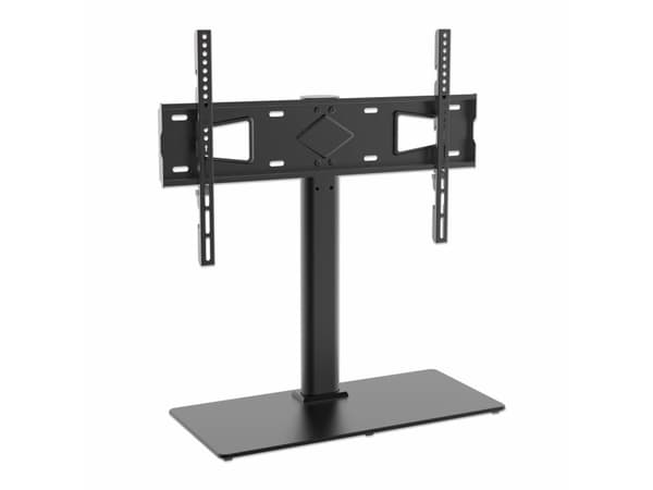 Manhattan 462297, 81,3 cm (32"), 165,1 cm (65"), 100 x 100 mm, 600 x 400 mm, Terästä, Karkaistu lasi, Musta