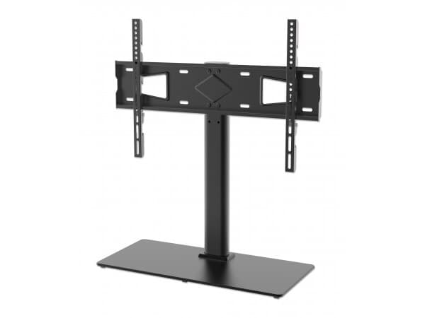 Manhattan 462297, 81,3 cm (32"), 165,1 cm (65"), 100 x 100 mm, 600 x 400 mm, Terästä, Karkaistu lasi, Musta