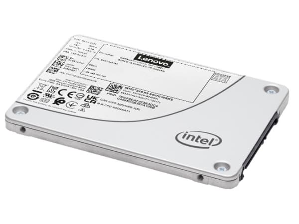 Lenovo ThinkSystem S4520 - SSD - lukuintensiivinen - krypteret - 960 GB - sisäinen - 2,5" - SATA 6Gb/s - 256-bittinen AES - ThinkSystem ST50 V2 7D8J