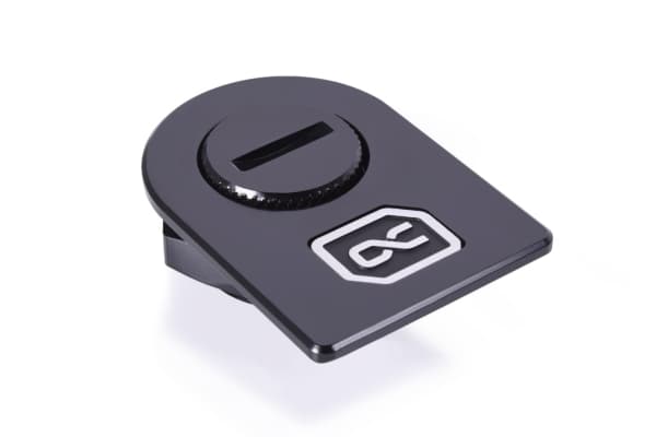 Alphacool 13466, Fillport, Svart, 1/4", 30 mm, 42 mm, 15 mm