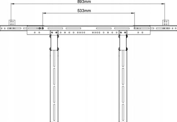 Art ADAPTER DO UCHWYTU DO GŁOŚNIKA typu SOUNDBAR G-03 EX ART extention kit