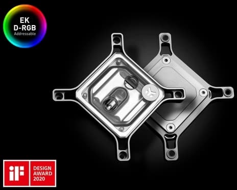 EK Water Blocks EK-Quantum Magnitude D-RGB - 1700 nikkeli + akryyli