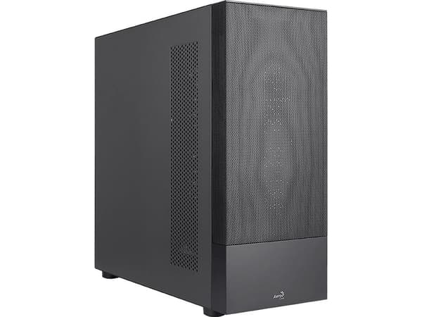 AeroCool Cipher - Mid tower - ATX - ingen strømforsyning (ATX) - svart - USB/lyd