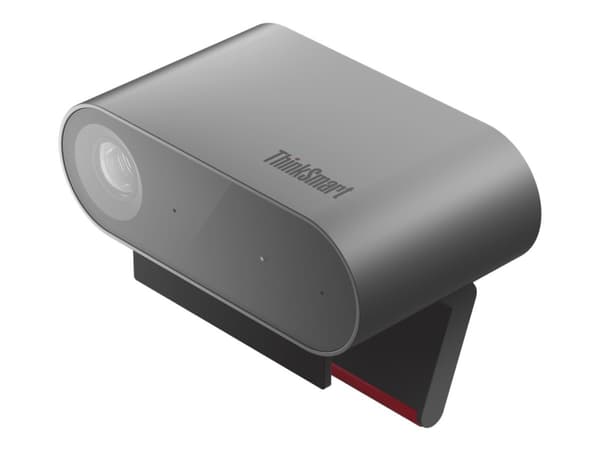 Lenovo ThinkSmart Cam - Konferansekamera - farge - 3840 x 2160 - lyd - USB-C 3.2 Gen1 - MJPEG, YUYV, H.264 Sort