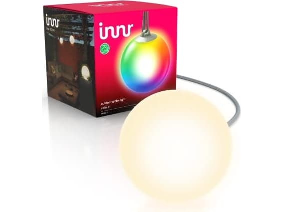 INNR Lighting Innr Outdoor Smart Globe Light Färgförlängning, LED-lampa (ersätter 33 watt strömförlängning)