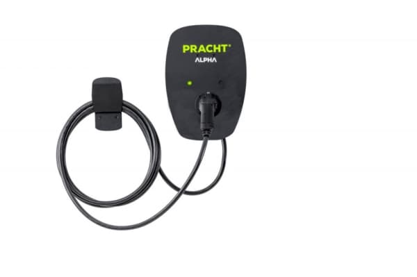 PRACHT Alpha Mono XT ladeboks opptil 11 kW Type 2-kontakt - 5,5 meter ladekabel
