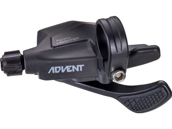 Microshift MICROSHIFT ADVENT girskifter, Høyre, 9-trinns, Ikke kompatibel med Shimano, Trigger Pro, Uten Gear Indicator (NY)