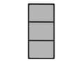 Miniatyrbilde 2 av 5: Silverstone FF146, Viftefilter, Nylon, Polyvinylklorid (PVC), Sort, 420 mm, 3,2 mm, 200 mm