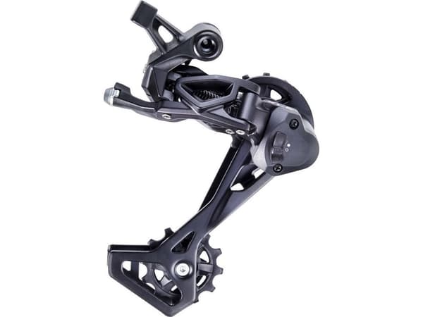 Microshift bakväxel MICROSHIFT XLE, 11.r.p. (2x11), Shimano-kompatibel, lång vagn, max. läge 40-46T, kapacitet 47T, koppling (NY)