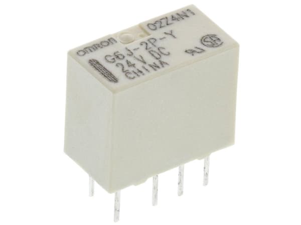Omron G6J-2P-Y-DC24 Printrelæ 24 V/DC 1 A 2 x omskifter 1 stk Bag