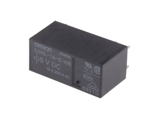 Omron G5RL-1A-E-HR-DC5 Powerrelæ 5 V/DC 5 A 1 x sluttekontakt 1 stk Bag