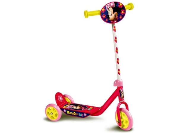 Pulio Scooter Disney Minnie Mouse 3-pyöräinen, vaaleanpunainen