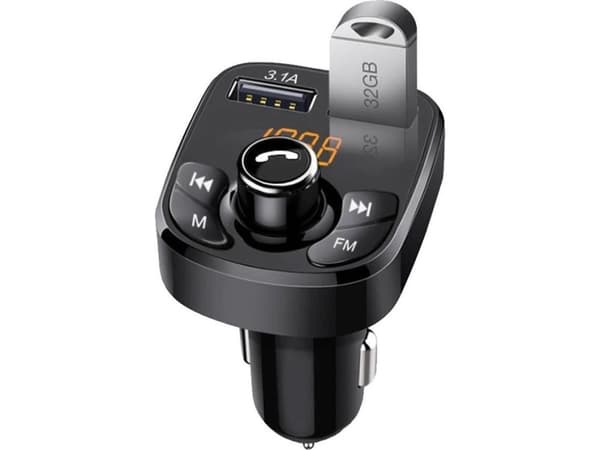 Strado Bluetooth FM autolähetin 2xUSB Kebidu A5 universaali