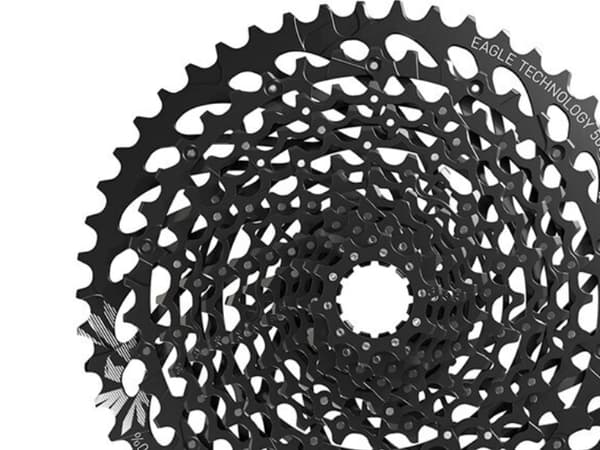 SRAM XG-1275 Eagle, Kassett, Stål, Sort, SRAM GX Eagle
