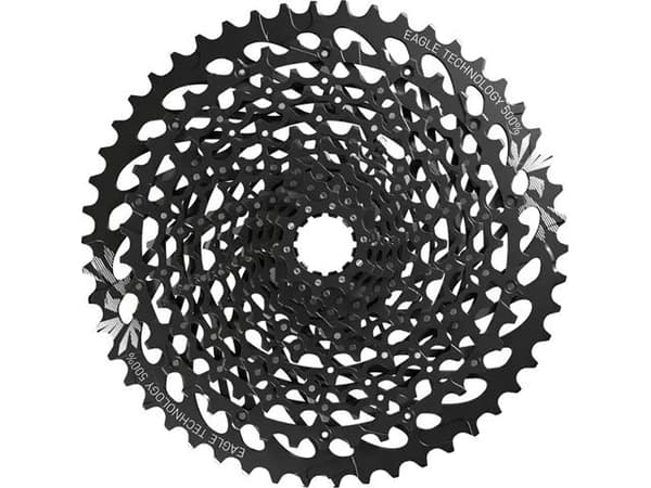 SRAM XG-1275 Eagle, Kassett, Stål, Sort, SRAM GX Eagle