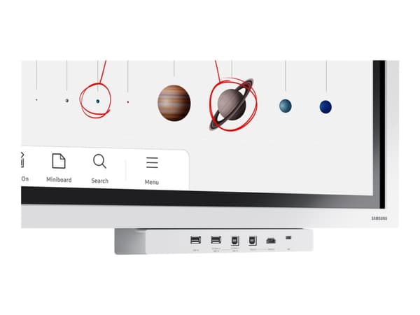 Samsung Flip Pro WM65B - 65" Diagonalklasse (64.5" synlig) - WMB Series LED-bakgrunnsbelyst LCD-skjerm - utdanning / næringsliv - med pekeskjerm (mul