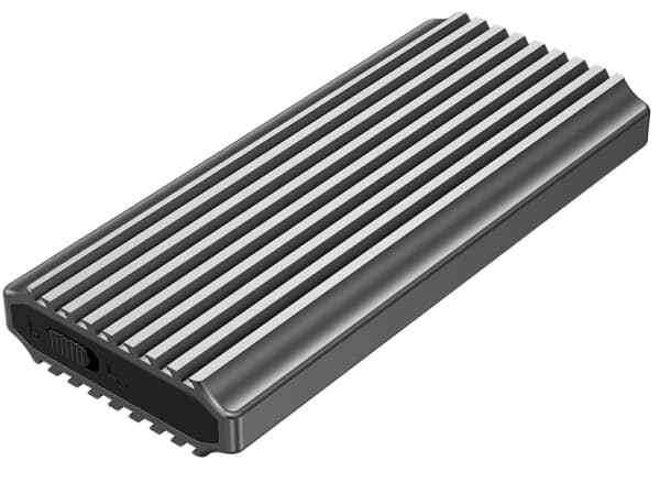 Gembird EE2280-U3C-03 - Lagringspakke - M.2 - M.2-kort (PCIe NVMe & SATA) - USB 3.1 (Gen 2)