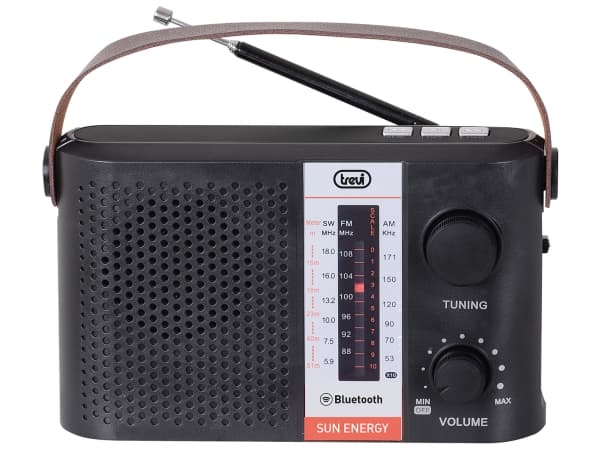 Trevi RA 7F25 BT, Bærbar, Analog og digital, AM, FM, SW, MP3, 3,5 mm, Micro-USB, USB Type-A
