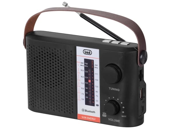 Trevi RA 7F25 BT, Bærbar, Analog og digital, AM, FM, SW, MP3, 3,5 mm, Micro-USB, USB Type-A