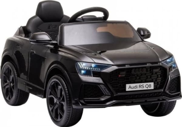 Lean Cars Audi RS Q8 batteridrevet bil, sort
