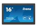 Pikkukuva 1 / 5: iiyama ProLite T1624MSC-B1 - LED-näyttö - 15,6" - kosketusnäyttö - 1920 x 1080 Full HD (1080p) - IPS - 450 cd/m² - 800:1 - 25 ms - HDMI - kaiuttimet