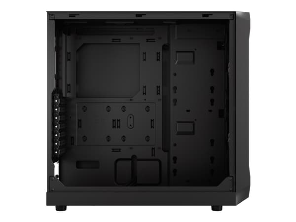 Fractal Design Focus 2 RGB - Tower - ATX - ingen strömförsörjning (ATX) - heltäckande svart - USB/ljud