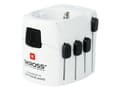 Miniatyrbilde 1 av 5: Skross 1.103145 Reiseadapter Pro