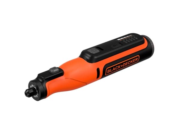 BLACK+DECKER BCRT8IK-XJ - Roterende verktøy - trådløs - 5-speed - 7.2 V