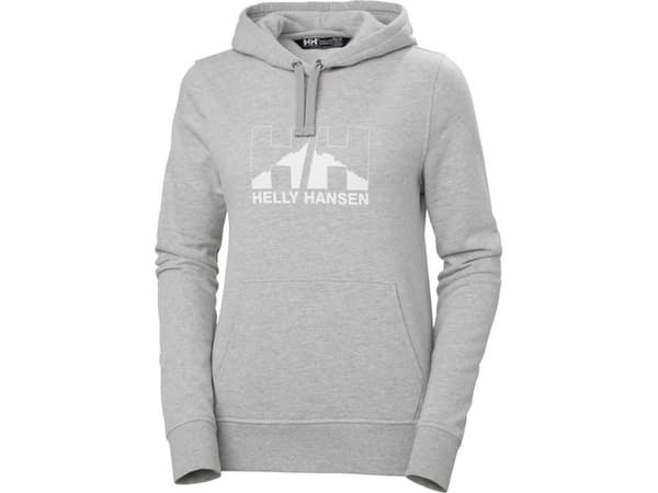 Helly Hansen Bluza damska W Nord Graphic Pullover Hoodie Grey Melange r. L (62981_951)