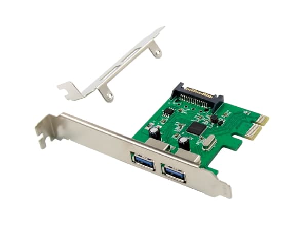 Conceptronic EMRICK06G, PCIe, USB 3.2 Gen 1 (3.1 Gen 1), PCI 2.0, SATA 15-nastainen, vihreä, PC, PC