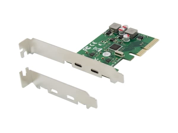 Conceptronic EMRICK08G, PCIe, USB 3.2 Gen 2 (3.1 Gen 2), PCI 3.0, Grön, PC, Kina Grön