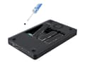 Miniatyrbilde 5 av 5: StarTech.com 4 Bay Thunderbolt 3 NVMe Enclosure, For M.2 NVMe Solid State Drives, 1x DisplayPort Video & 2x TB3 Downstream Ports, Up to 40Gbps, 72W P