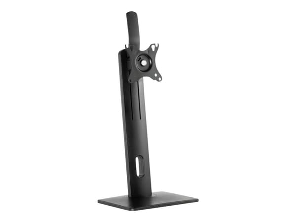 eSTUFF - Ställ - för LCD-display - svart - skärmstorlek: 13"-27" - skrivbord