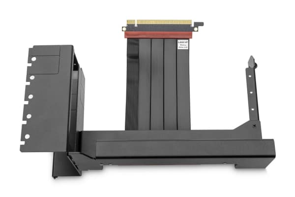 EK Water Blocks Loop Vertical GPU Holder EVO, Universell, Grafikkortholder, Stål, Sort, 1 stykker, 20 cm