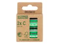 Pikkukuva 3 / 5: Deltaco Ultimate Alkaline C, Kertakäyttöinen akku, LR14, Alkali, 1,5 V, 2 kpl, Cd (kadmium), Hg (elohopea), Pb (lyijy)