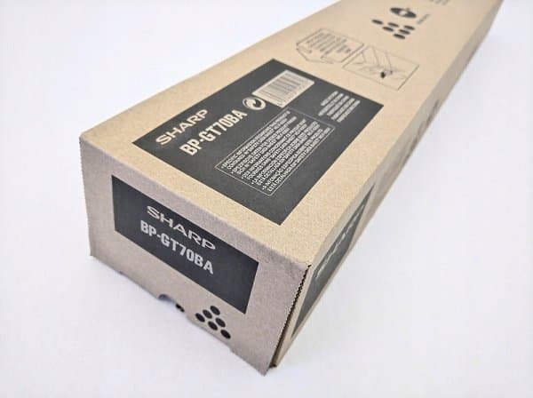 Sharp BP-GT70BA - Svart - original - tonerkassett - för Advanced Series BP-70C55, BP-70C65; Essentials Series BP-50C55, BP-50C65