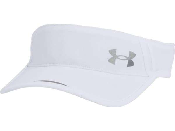 Under Armor Iso-Chill Launch Run Visor 1361563-100 white One size